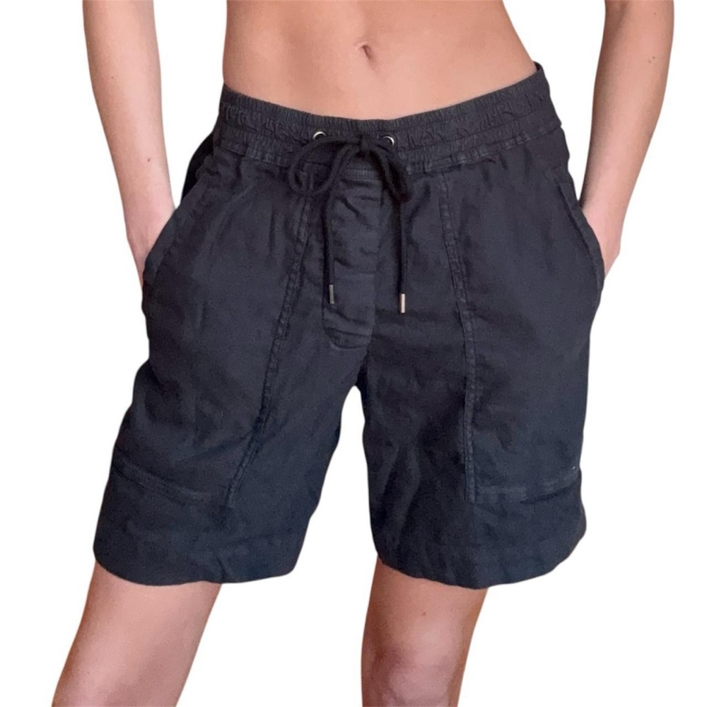 James Perse Black Cargo Shorts